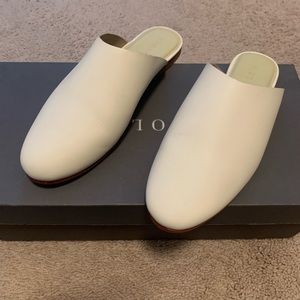 Nisolo white/cream Lima slip ons